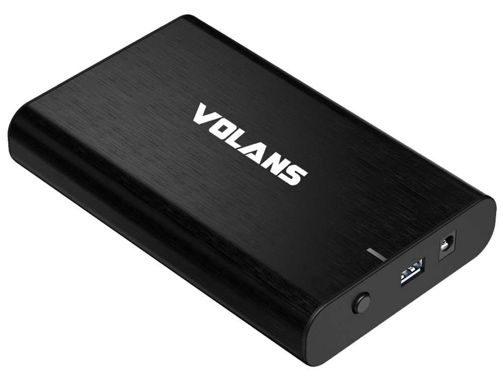 Volans 3.5" SATA to USB 3.0 Aluminium Hard Drive Enclosure (Tool-Free)