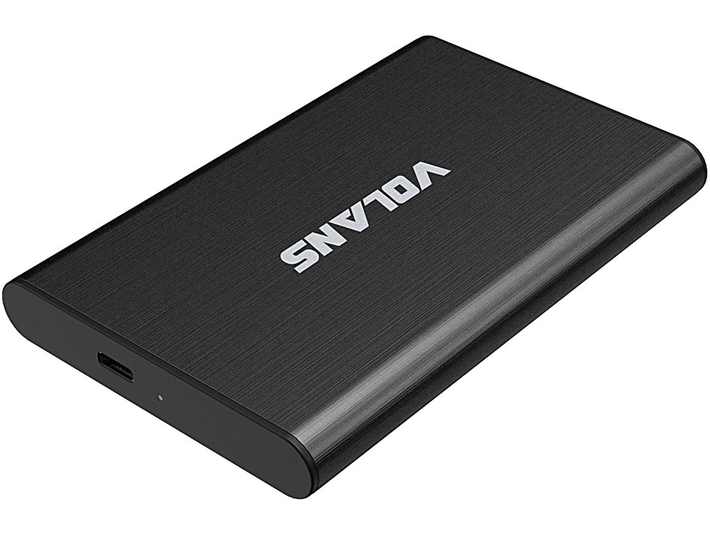 Volans Aluminium 2.5” USB3.1 Type-C Hard Drive Enclosure
