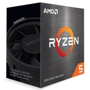 AMD Ryzen 5 5500 6 Cores 12 Thread  4.2GHz AM4 Processor with Wraith Stealth Cooler