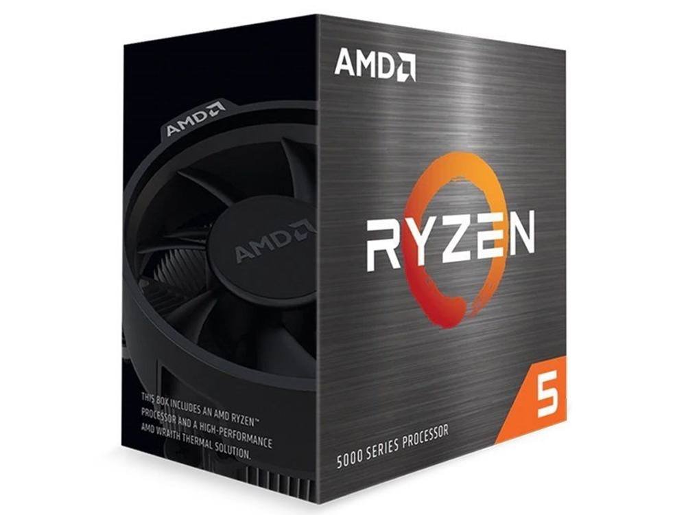 AMD Ryzen 5 5500 6 Cores 12 Thread  4.2GHz AM4 Processor with Wraith Stealth Cooler