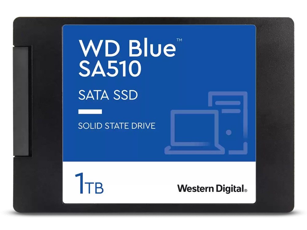 WD Blue SA510 1TB SATA III 6 Gb/s 2.5" Internal SSD