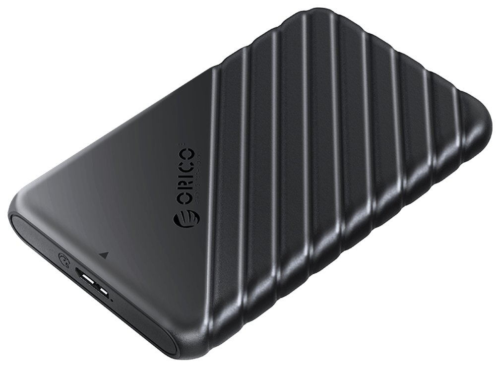 Orico 25PW1-U3 2.5" SATA Micro-B HDD/SSD Enclosure - Black