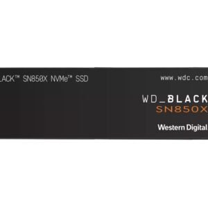 WD Black SN850X 1TB PCIe Gen4 NVMe M.2 2280 SSD (Without Heatsink)