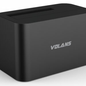 Volans VL-DS10S USB3.0 to SATA Hard Drive Docking Station for 3.5″ and 2.5″ HDD SSD