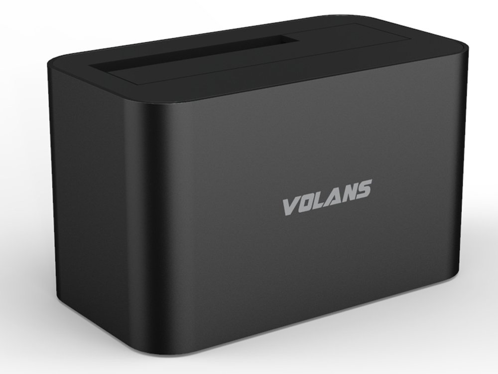 Volans VL-DS10S USB3.0 to SATA Hard Drive Docking Station for 3.5" and 2.5" HDD SSD