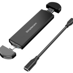 Simplecom SE522 NVMe / SATA M.2 SSD to USB 3.2 Gen 2 Dual USB Connector Enclosure