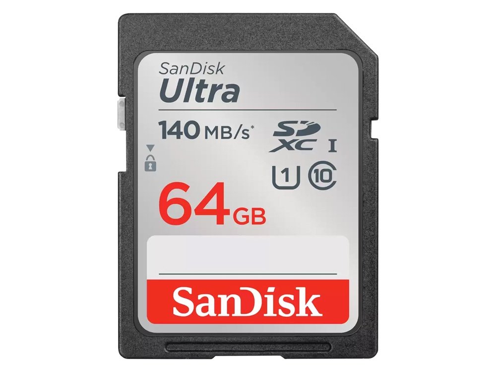 SanDisk Ultra 64GB SDXC I-UH Memory Card