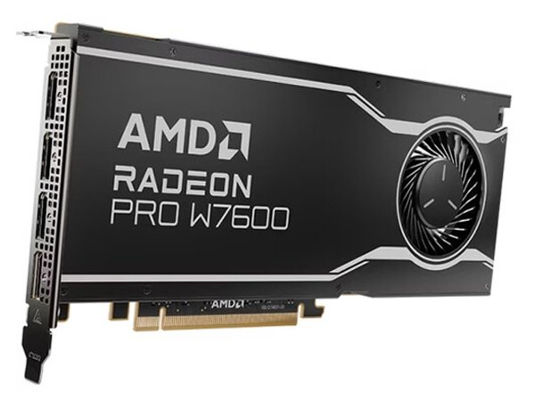 AMD Radeon Pro W7600 GDDR6 8GB PCIe 4.0 Professional Graphics Card