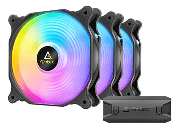 Antec F12 Racing ARGB PWM 120mm Fan (3-Pack)