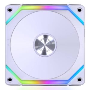 Lian Li UNI Fan SL V2 120mm ARGB PWM Reverse Blade Fan – White (1-Pack)