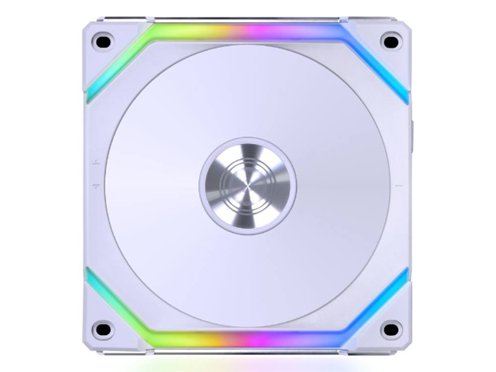 Lian Li UNI Fan SL V2 120mm ARGB PWM Reverse Blade Fan - White (1-Pack)