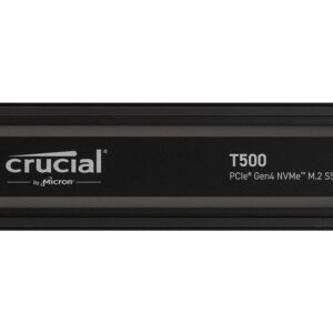 Crucial  T500 1TB PCIe Gen4 NVMe SSD with Heatsink