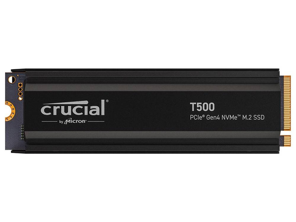 Crucial  T500 1TB PCIe Gen4 NVMe SSD with Heatsink