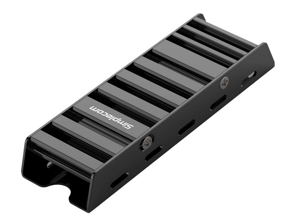 Simplecom SA110 M.2 SSD Aluminum Heatsink with Thermal Silicone Pads for PC and PS5
