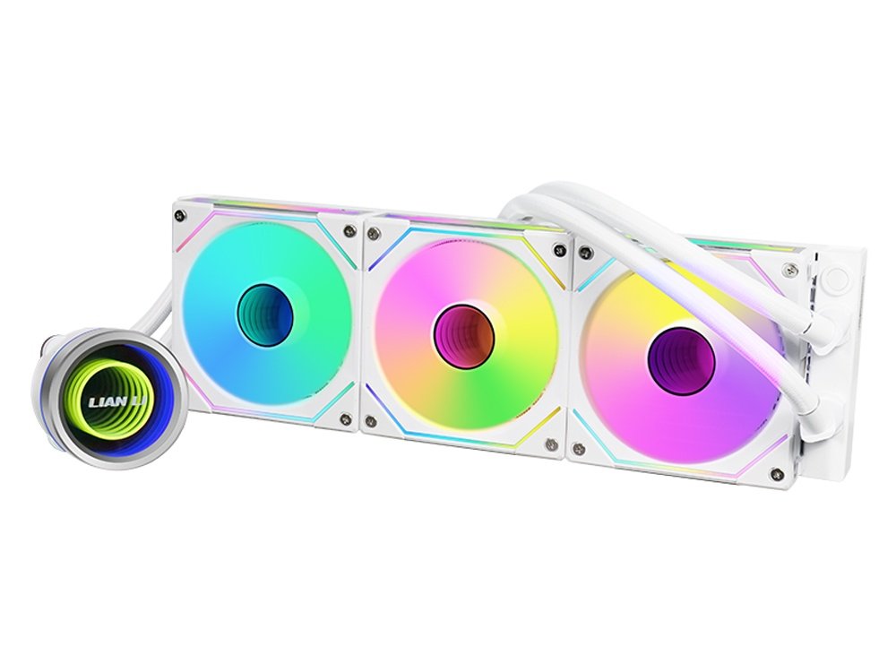 Lian Li Galahad II Trinity SL-INF 360mm AIO CPU Liquid Cooler - White