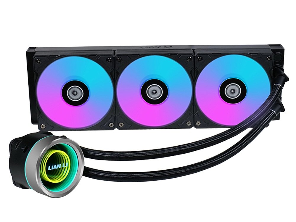 Lian Li Galahad II Trinity ARGB Fans 360mm All-in-One Liquid CPU Cooler - Black