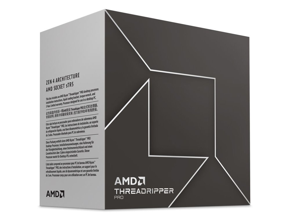 AMD Ryzen Threadripper PRO 7965WX 24 Cores 48 Threads 5.3GHz sTR5 Processor