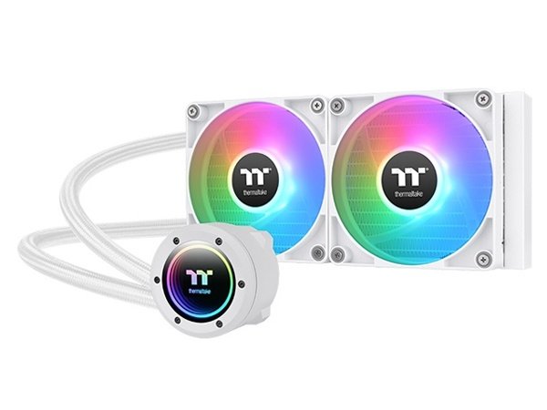 Thermaltake TH240 V2 ARGB Sync All-In-One Liquid Cooler - Snow Edition