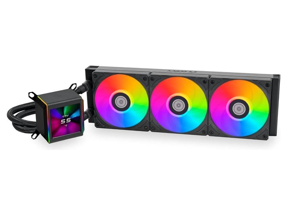 Lian Li Galahad II LCD 360 RGB 360mm All-in-One Liquid CPU Cooler - Black