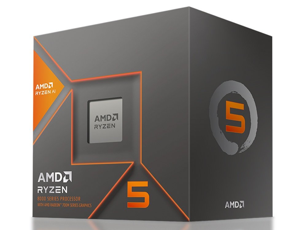 AMD Ryzen 5 8500G 6 Cores 12 Threads 5.0GHz AM5 Processor with Wraith Stealth Cooler