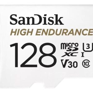 SanDisk High Endurance 128GB UHS-I Class 10 U3 V30 4K UHD microSD Card