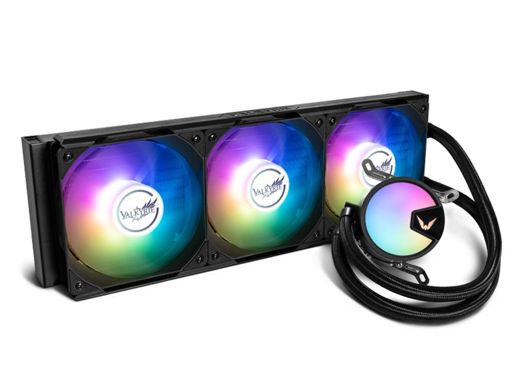 Valkyrie A360 360mm A-RGB All-in-One Liquid CPU Cooler - Black