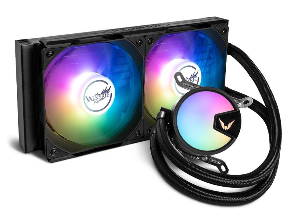 Valkyrie A240 240mm All-in-One Liquid CPU Cooler - Black
