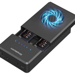 Simplecom SD560 Dual Bay NVMe M.2 SSD Enclosure Offline Clone Docking Station USB 3.2 Gen2 10Gbps