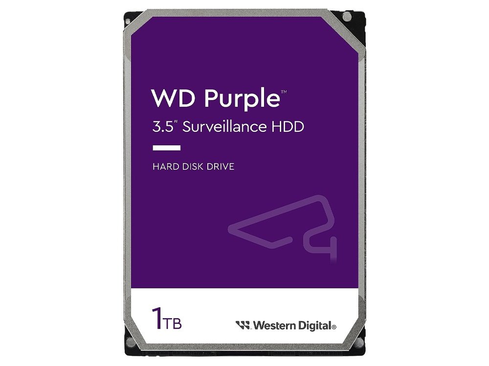 WD Purple WD11PURZ 1TB 64MB Cache 3.5" Surveillance Hard Drive
