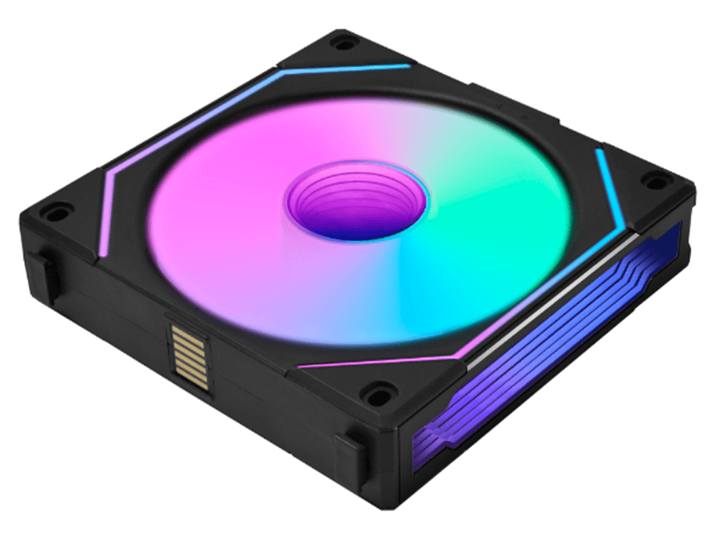 Lian Li UNI SL-INF 140 ARGB Reverse Blade 140mm Fan - Black (1-Pack)