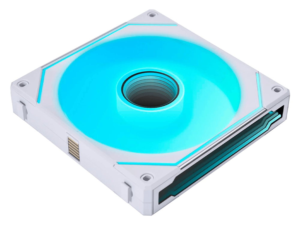 Lian Li UNI SL-INF 140 ARGB Reverse Blade 140mm Fan - White (1-Pack)