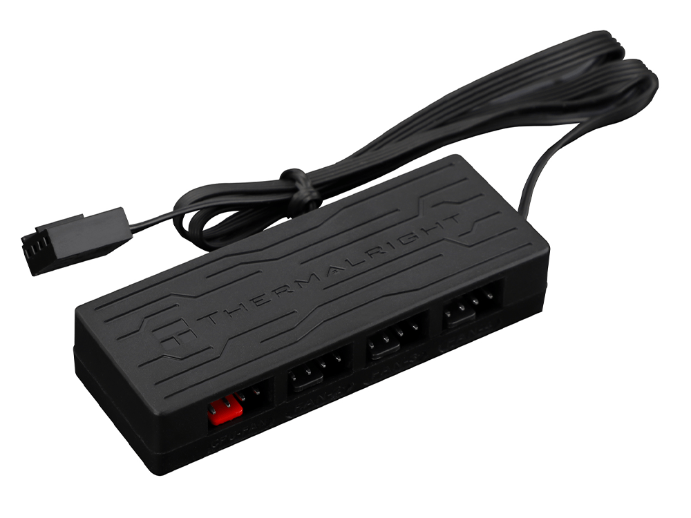 Thermalright 4-Port Fan Hub - Black