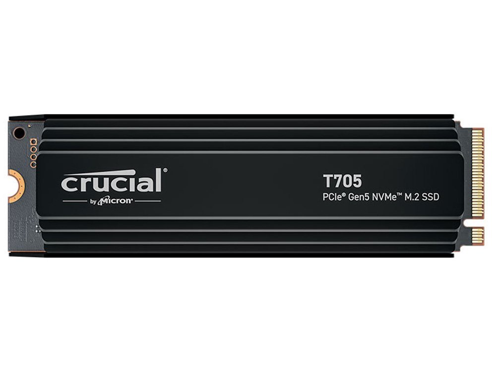 Crucial T705 4TB PCIe Gen5 NVMe M.2 SSD