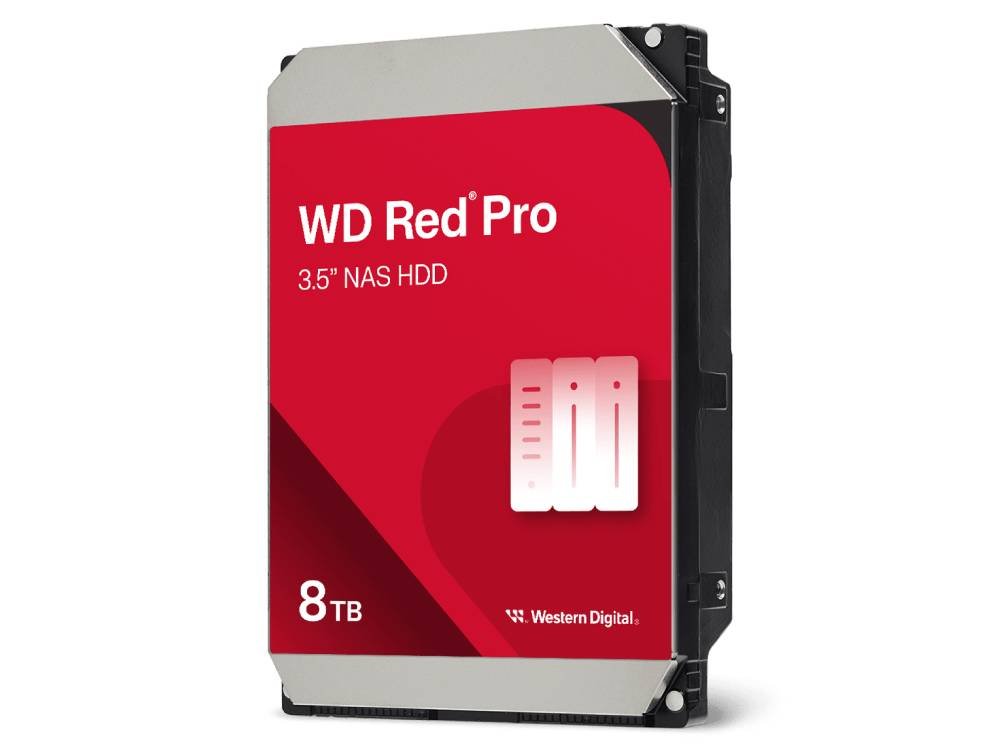 WD Red Pro WD8005FFBX 8TB 256MB Cache 3.5" NAS Hard Drive