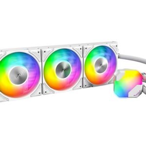 Montech HyperFlow ARGB 360 All-in-One Liquid CPU Cooler – White
