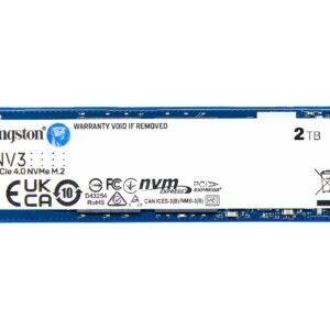 Kingston SNV3S 2TB NV3 PCIe 4.0 NVMe M.2 SSD