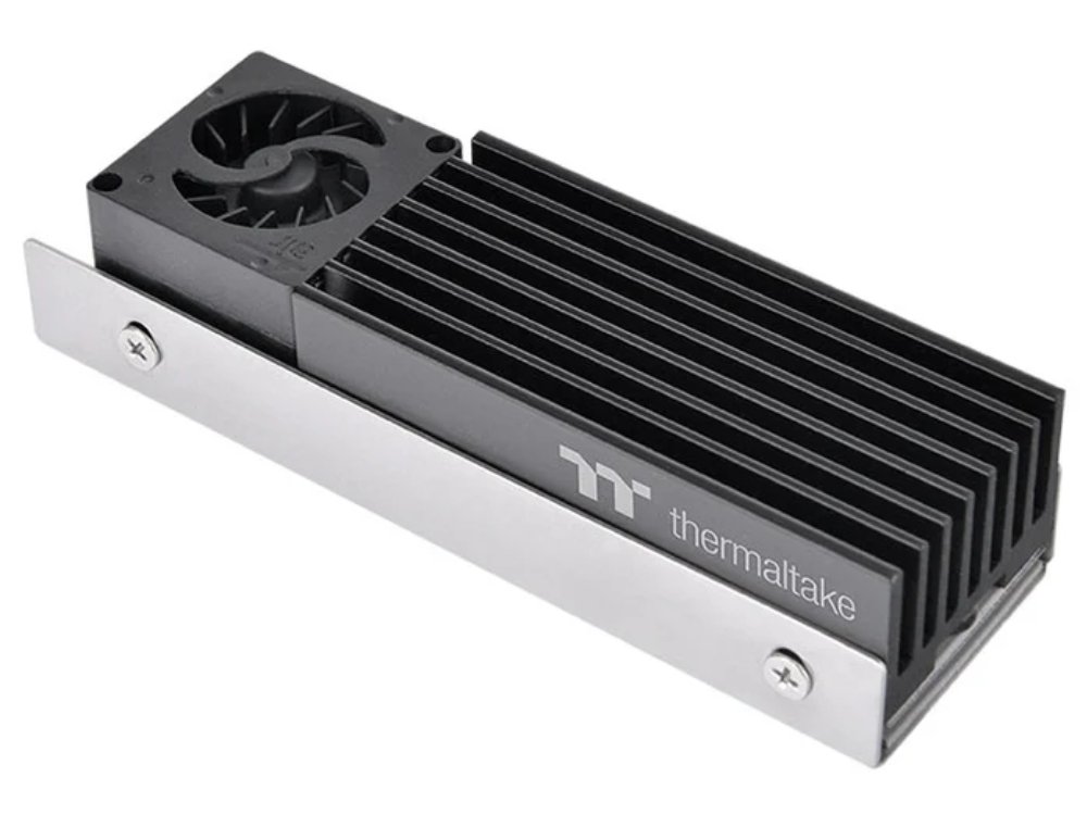 Thermaltake MS-1 M.2 2280 SSD Cooler Heatsink with Cooling Fan
