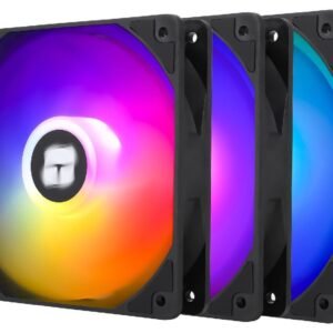 Thermalright TL-C12C-S X3 ARGB 120mm Fan – Black (3-Pack)