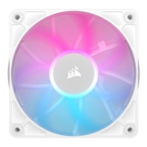 Corsair iCUE LINK RX120 RGB 120mm PWM Fan – White (1-Pack)