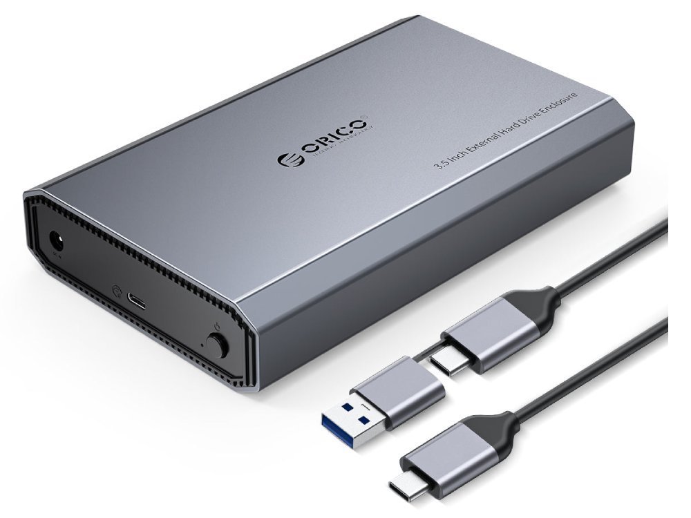 Orico DD35-C3 3.5" Type-C 5Gbps Aluminum SATA HDD/SSD Enclosure