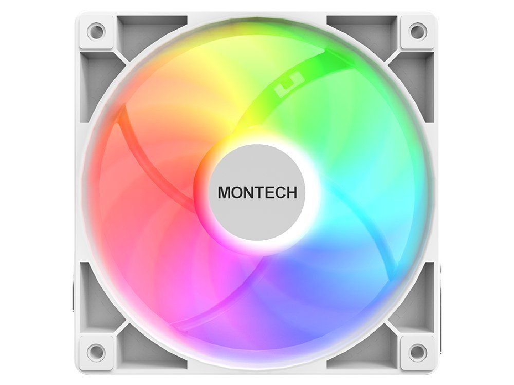 Montech GF120 ARGB 120mm PWM Fan - White