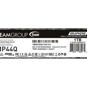 Team Group MP44Q 1TB PCIe Gen4 M.2 NVMe SSD