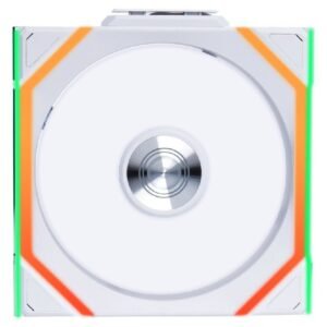 Lian Li Uni Fan SL Wireless 120mm ARGB PWM Reverse Blade Fan – White (1-Pack)