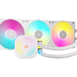 Corsair iCUE LINK TITAN 360mm RX RGB AIO Liquid CPU Cooler – White