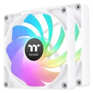 Thermaltake CT120 Reverse ARGB Sync 120mm Fan – White (2-Pack)