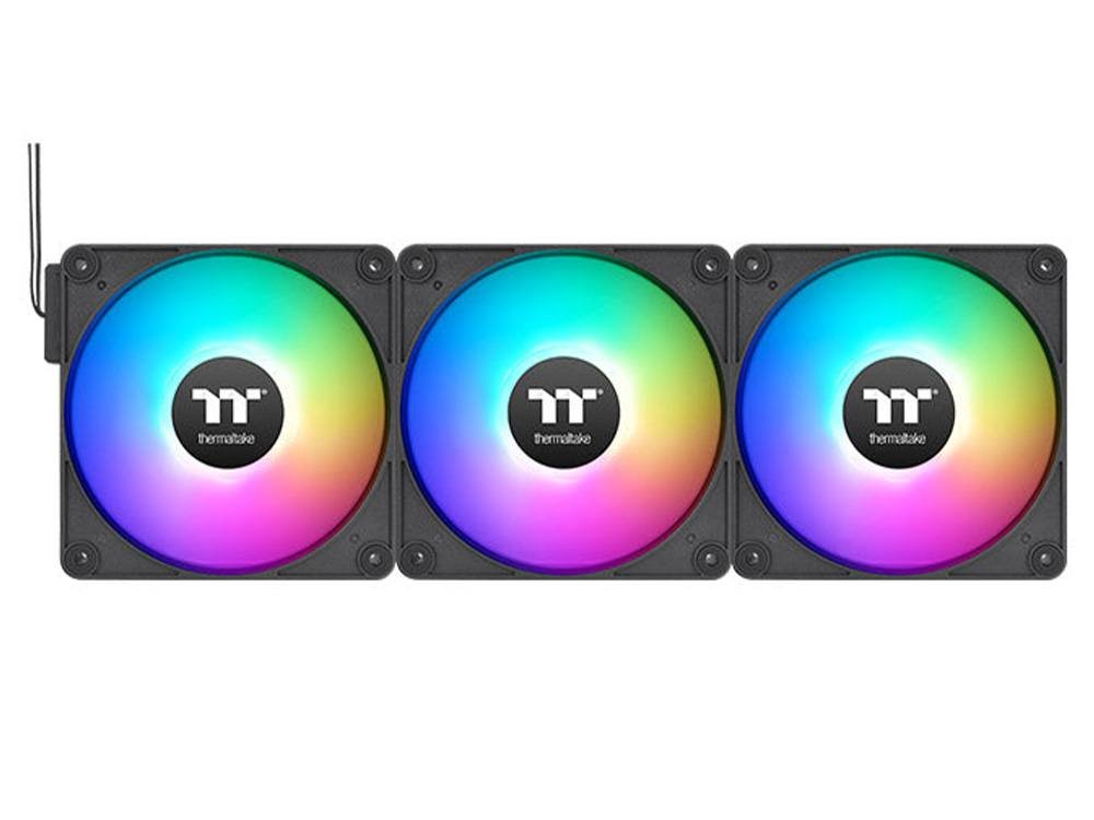 Thermaltake CT120 EX ARGB 120mm Sync PC Cooling Fan - Black (3-Pack)