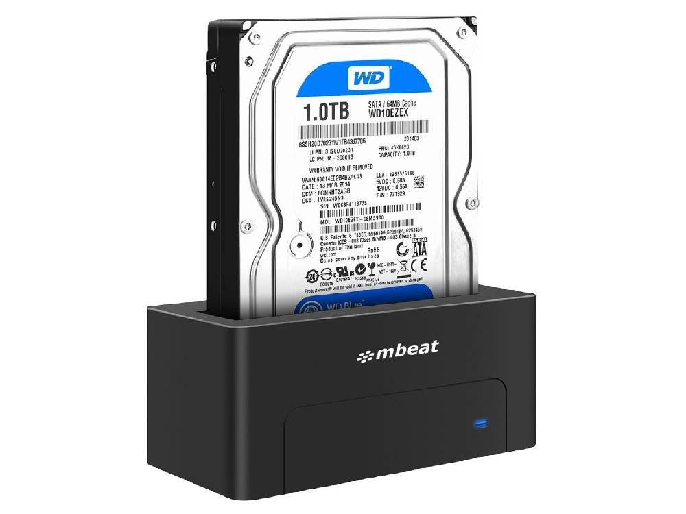 MBeat D1 USB 3.0 2.5”/3.5” SATA HDD Docking Station