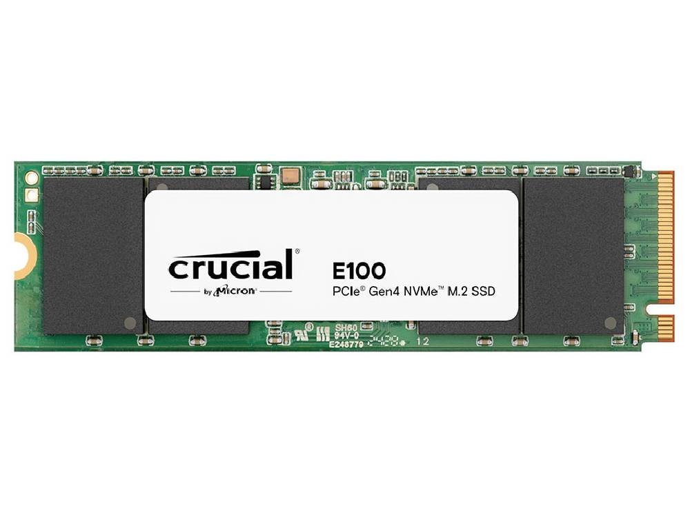 Crucial E100 480GB PCIe Gen4 NVMe M.2 SSD