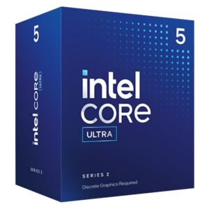 Intel Core Ultra 5 Processor 225F 10 Cores 10 Threads 4.9GHz LGA1851 Processor