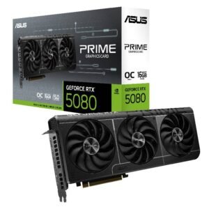 ASUS PRIME Geforce RTX 5080 16GB OC Edition GDDR7 Graphics Card
